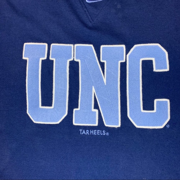 Vintage UNC Embroidered Center Swoosh Nike Shirt - Picture 6 of 11